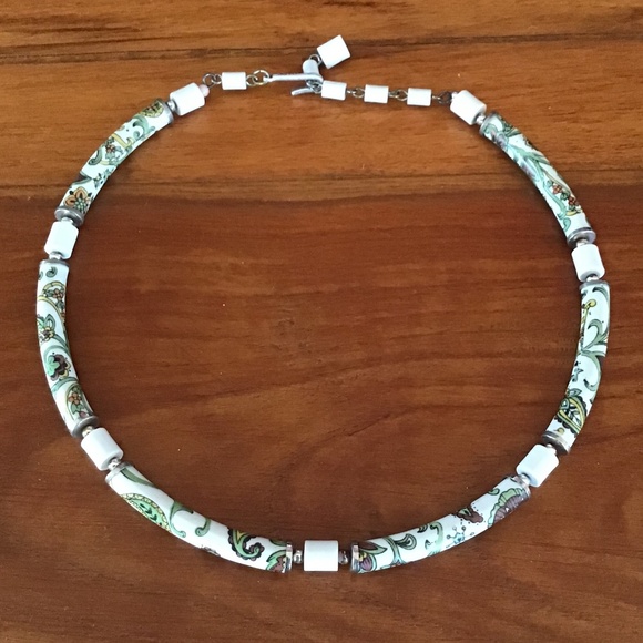 Vintage Choker Bead Necklace Adjustable Length Japan - Picture 1 of 12